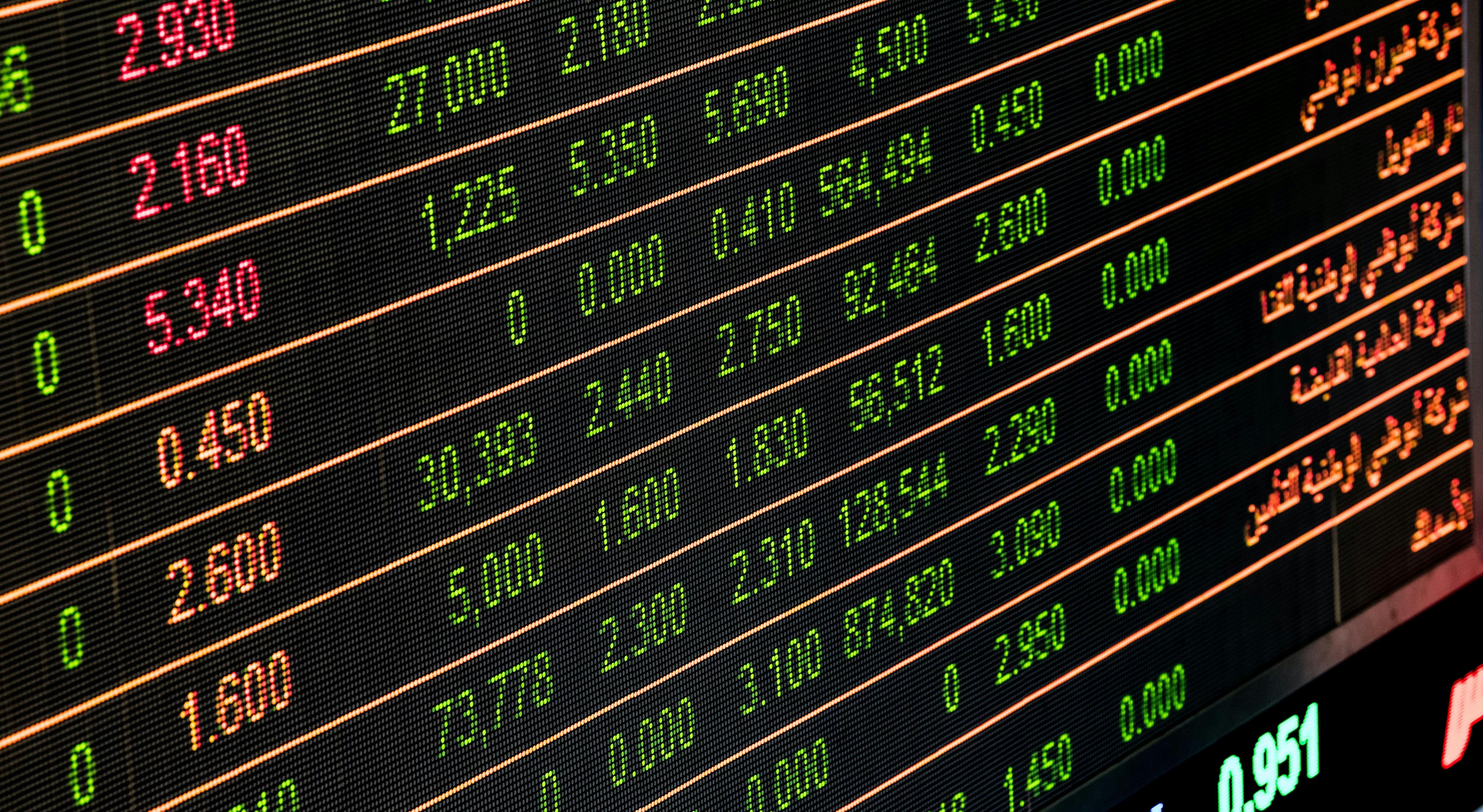 Investimentos e mercado
